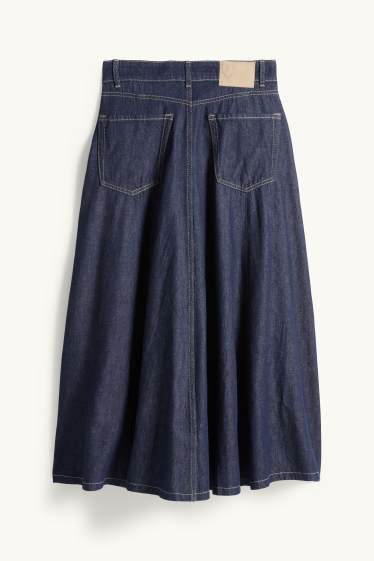 Dona - Faldilla texana - texà blau fosc