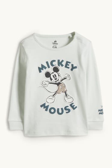 Nadó nen - Mickey Mouse - pijama per a nadó - 2 peces - verd menta