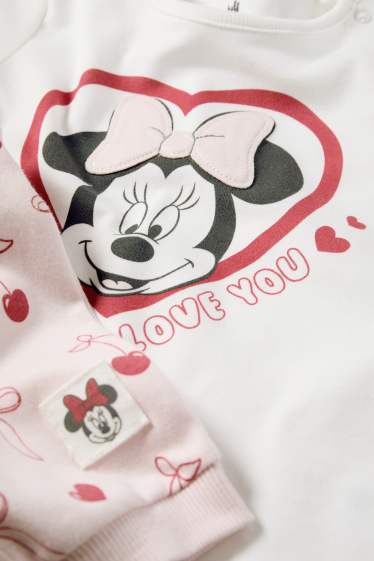 Bebés niñas - Minnie Mouse - pijama para bebé - 2 prendas - rosa