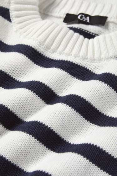 Dona - Jersei - de ratlles - blau fosc / blanc