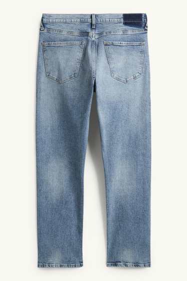 Herren - Straight Jeans - jeansblau