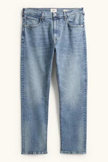 Herren - Straight Jeans - jeansblau