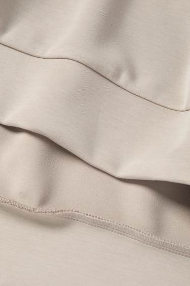 Damen - Sweatshirt - hellbeige