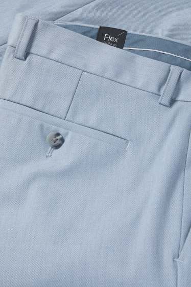 Men - Mix-and-match trousers - slim fit - Flex - light blue