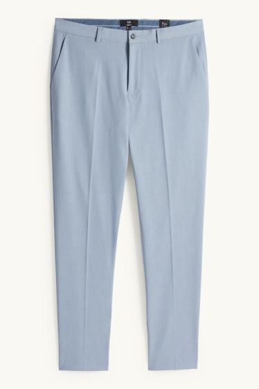 Men - Mix-and-match trousers - slim fit - Flex - light blue