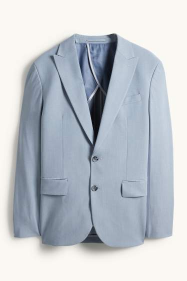 Home - Americana combinable - regular fit - elàstica - blau clar