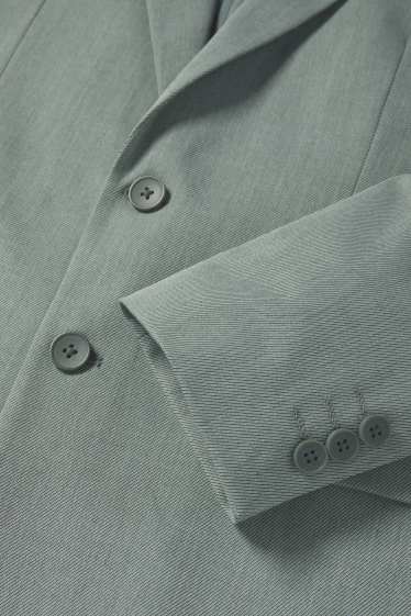Uomo - Blazer coordinabile - regular fit - tessuto elasticizzato - verde