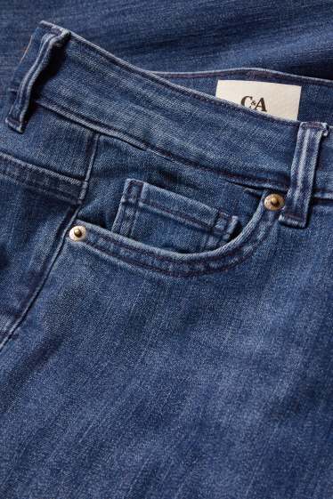 Mujer - Flared jeans - mid waist - vaqueros - azul