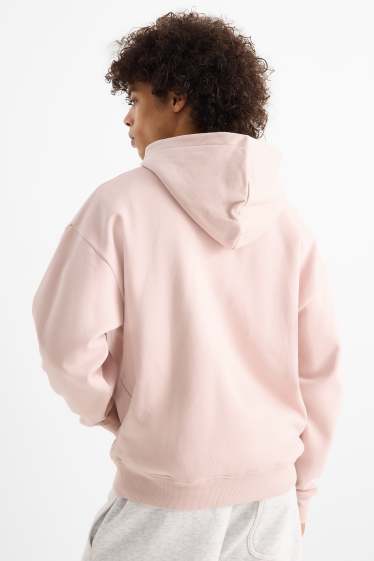 Men - Oversized hoodie - rose