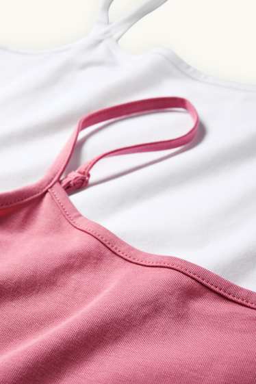 Dámské - Multipack 2 ks - top - bílá/růžová