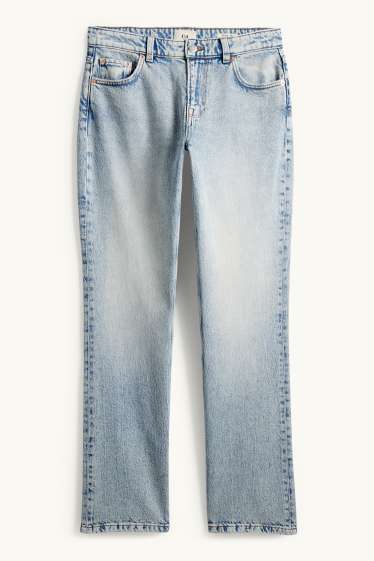 Dona - Straight Jeans - low waist - texà blau clar