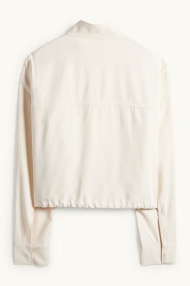 Damen - Jacke - hellbeige