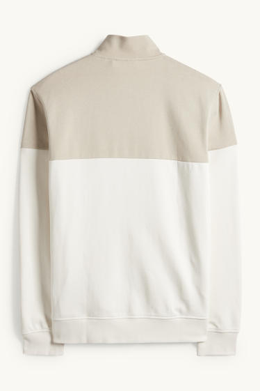 Herren - Sweatshirt - hellbeige