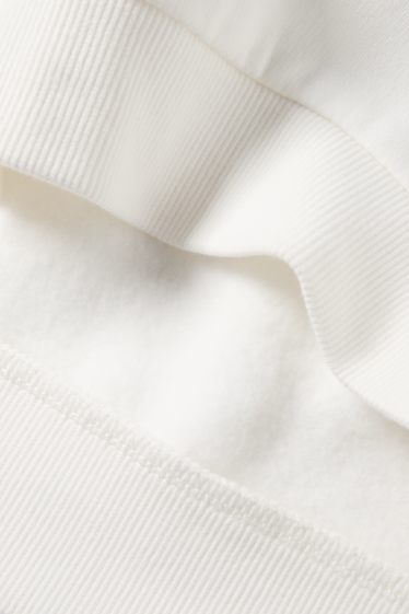 Děti - dívky - Pusheen - mikina s kapucí - bílá