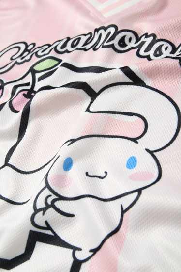 Nena - Cinnamoroll - samarreta de màniga curta - de ratlles - rosa