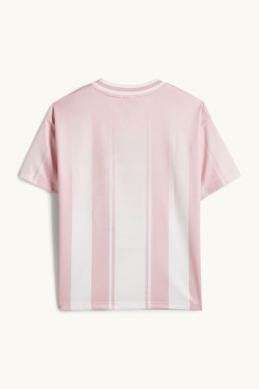 Nena - Cinnamoroll - samarreta de màniga curta - de ratlles - rosa