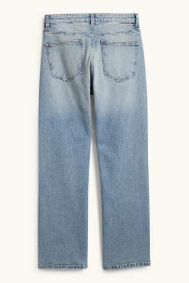 Femmes - Baggy jean - mid waist - jean bleu clair