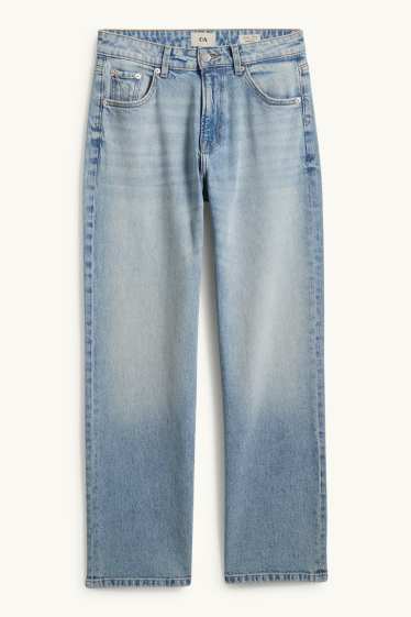 Femmes - Baggy jean - mid waist - jean bleu clair