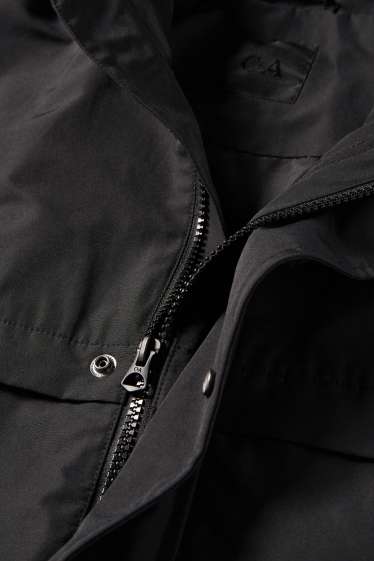 Herren - Blouson - gefüttert - schwarz