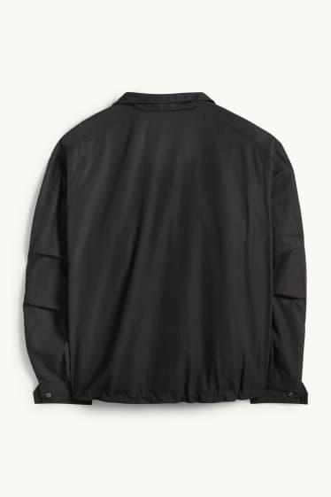 Herren - Blouson - gefüttert - schwarz