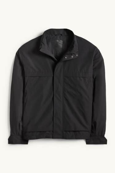 Herren - Blouson - gefüttert - schwarz