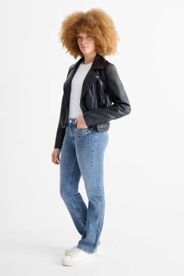 Donna - Bootcut jeans - vita media - jeans blu