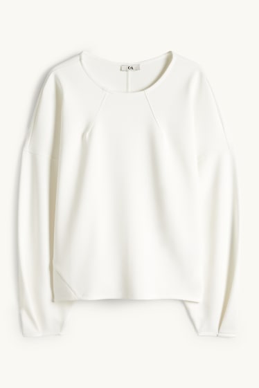 Women - Sweatshirt - white
