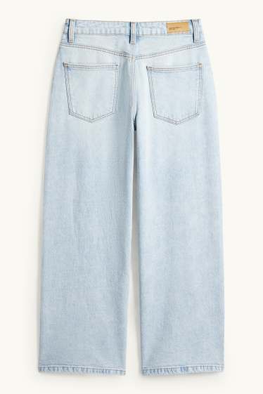 Enfants filles - Wide leg jean - jean bleu clair