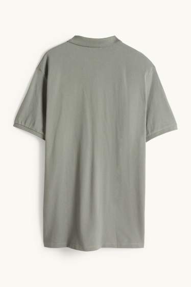 Men - Polo shirt - dark green