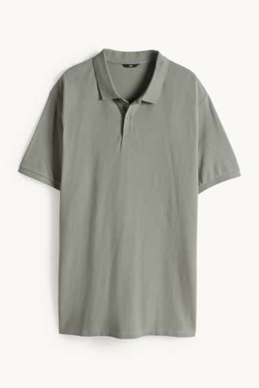 Men - Polo shirt - dark green