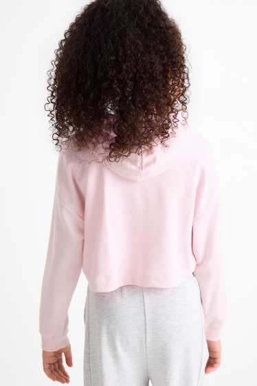 Children Girls - Boston - set - hoodie and top - 2 piece - rose