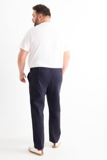 Hommes - Chino - regular fit - bleu foncé