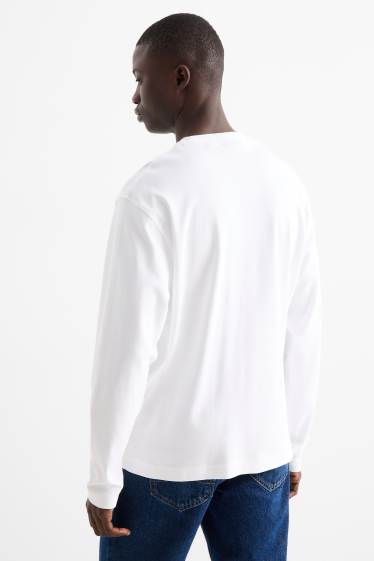 Home - Samarreta de màniga llarga - relaxed fit - blanc