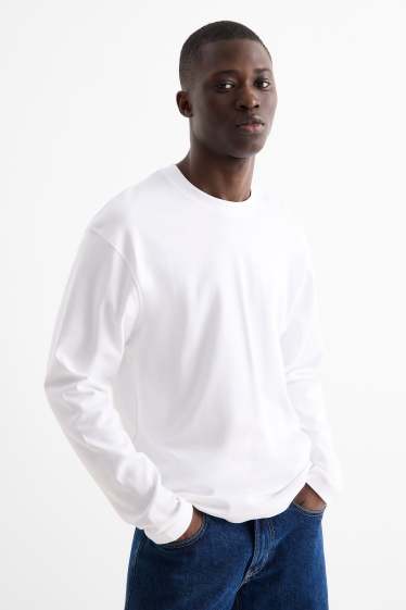 Home - Samarreta de màniga llarga - relaxed fit - blanc
