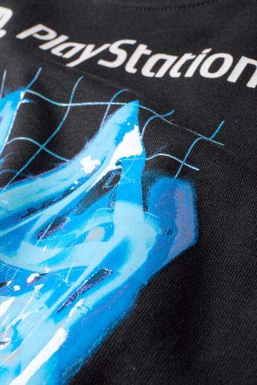 Děti - chlapci - PlayStation - mikina - černá
