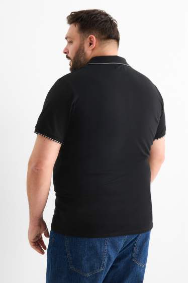 Men - Polo shirt - black