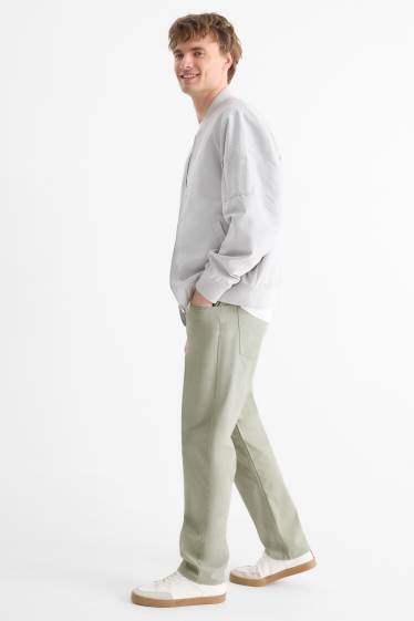 Herren - Hose - Regular Fit - hellgrün