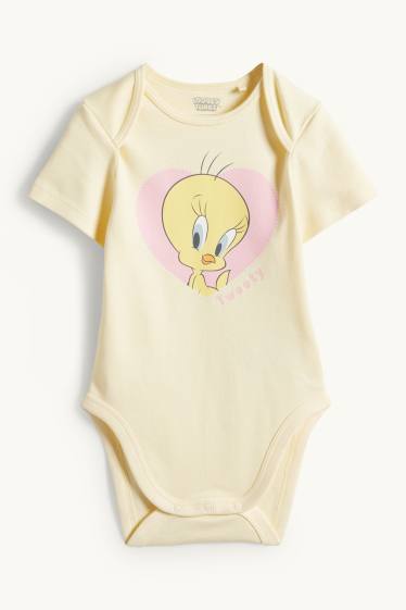 Bébés filles - Titi - body bébé - jaune clair