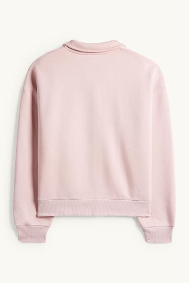 Dames - Sweatshirt - roze