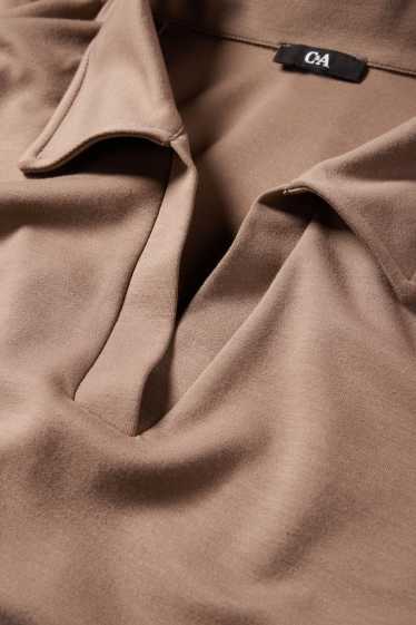 Dames - Sweatshirt - bruin