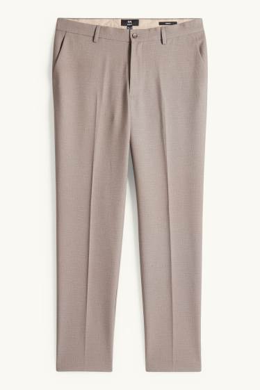 Herren - Baukasten-Hose - Slim Fit - Stretch - taupe