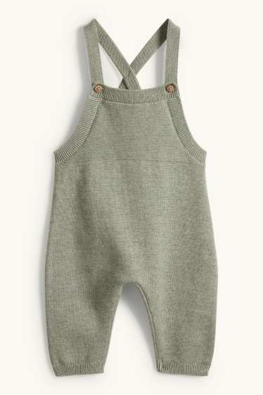 Miminka - chlapci - Outfit pro miminka - 2dílný - zelená