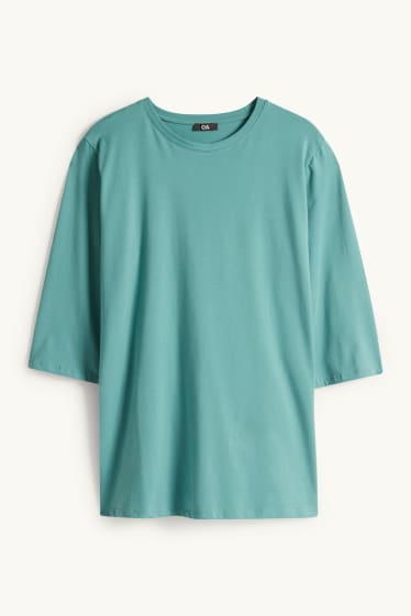 Dámské - Tričko - LYCRA® - tyrkysová