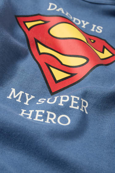 Baby Boys - Superman - baby bodysuit - blue