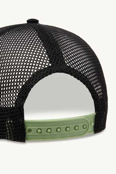 Enfants garçons - Minecraft - casquette de baseball - effet réfléchissant - vert clair