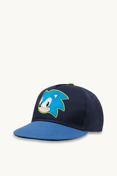 Children Boys - Sonic - baseball cap - blue / black