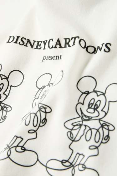 Femmes - T-shirt - Oversize - Mickey Mouse - blanc