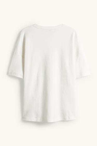 Femmes - T-shirt - Oversize - Mickey Mouse - blanc