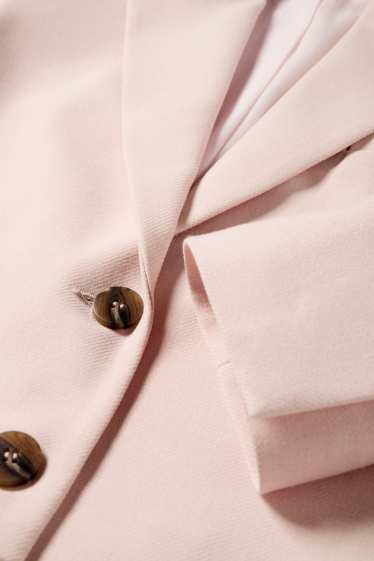 Dona - Blazer crop - entallat - rosa