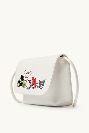 Enfants filles - Hello Kitty et ses amis - sac bandoulière - matière synthétique - blanc
